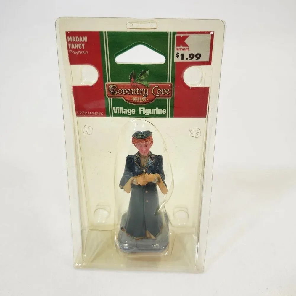 Lemax Christmas Lot of 10 Coventry Cove Christmas Village Accessories Figures